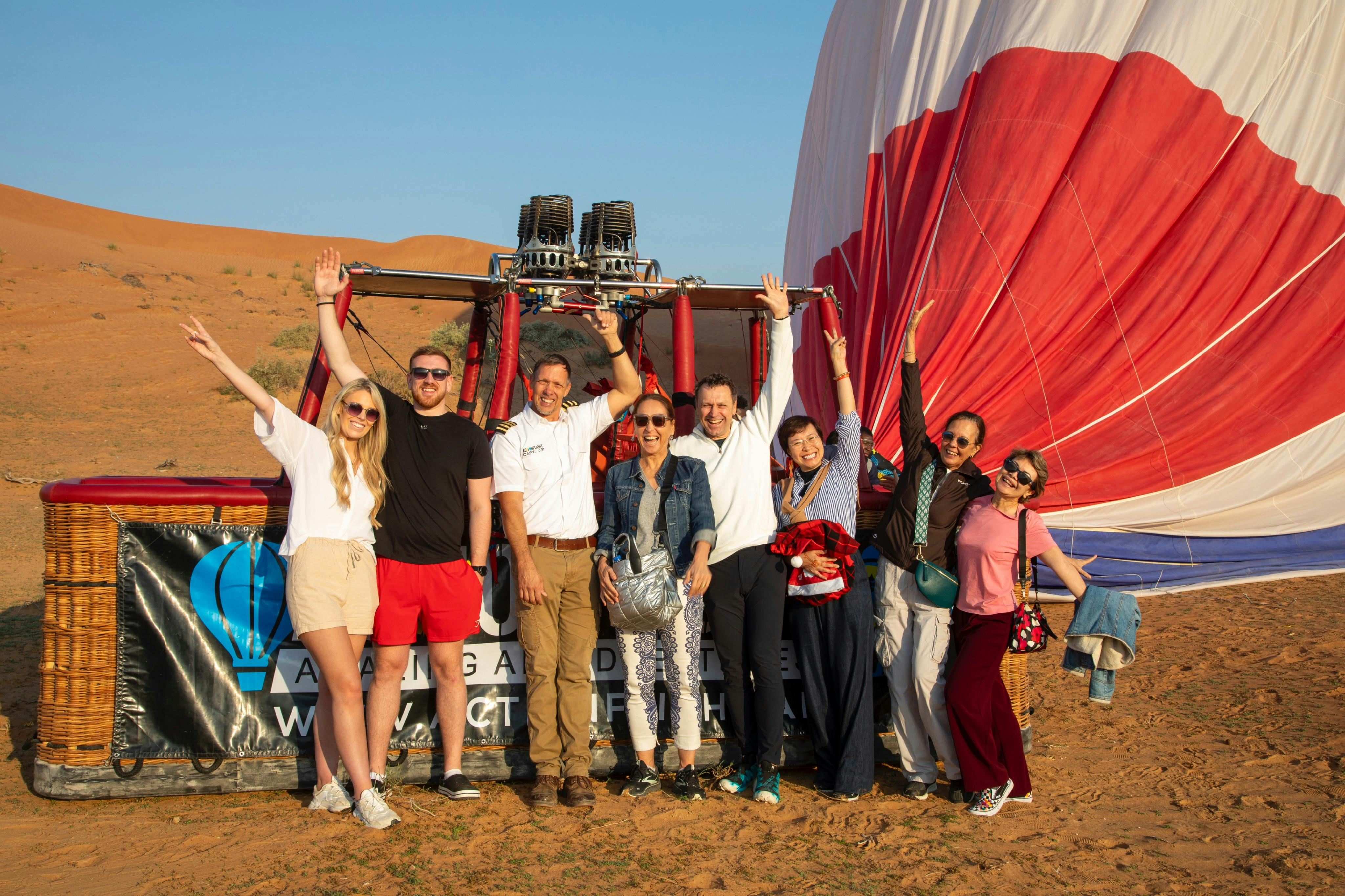 Ras Al Khaimah: 60-Minute Guided Hot Air Balloon Flight + Transfers - Photo 1 of 9